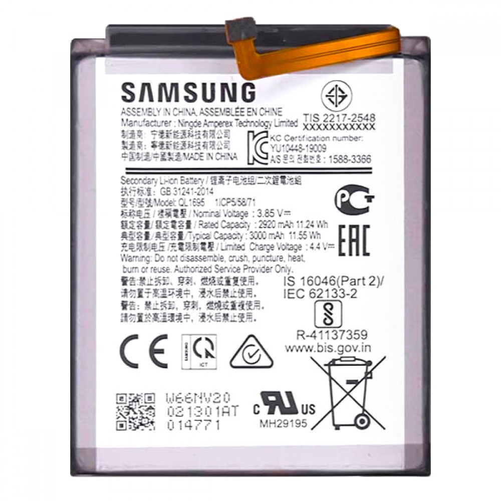SAMSUNG A01 Orijinal Batarya Pil SAMSUNG A01 Orijinal Batarya Pil