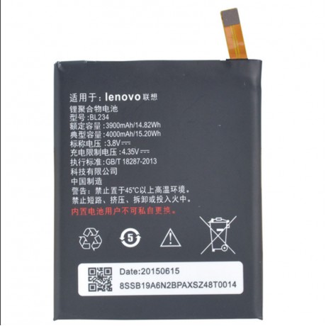 Lenovo A5000 Batarya