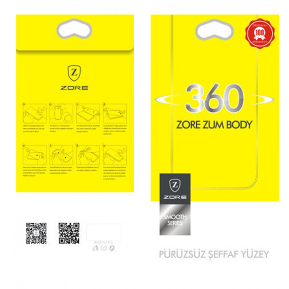 Huawei Mate 20 Pro Zum Body 360 Çift Taraflı Ekran Koruyucu