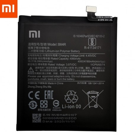 Xiaomi Mi 10 Lite Zoom Orjinal Batarya