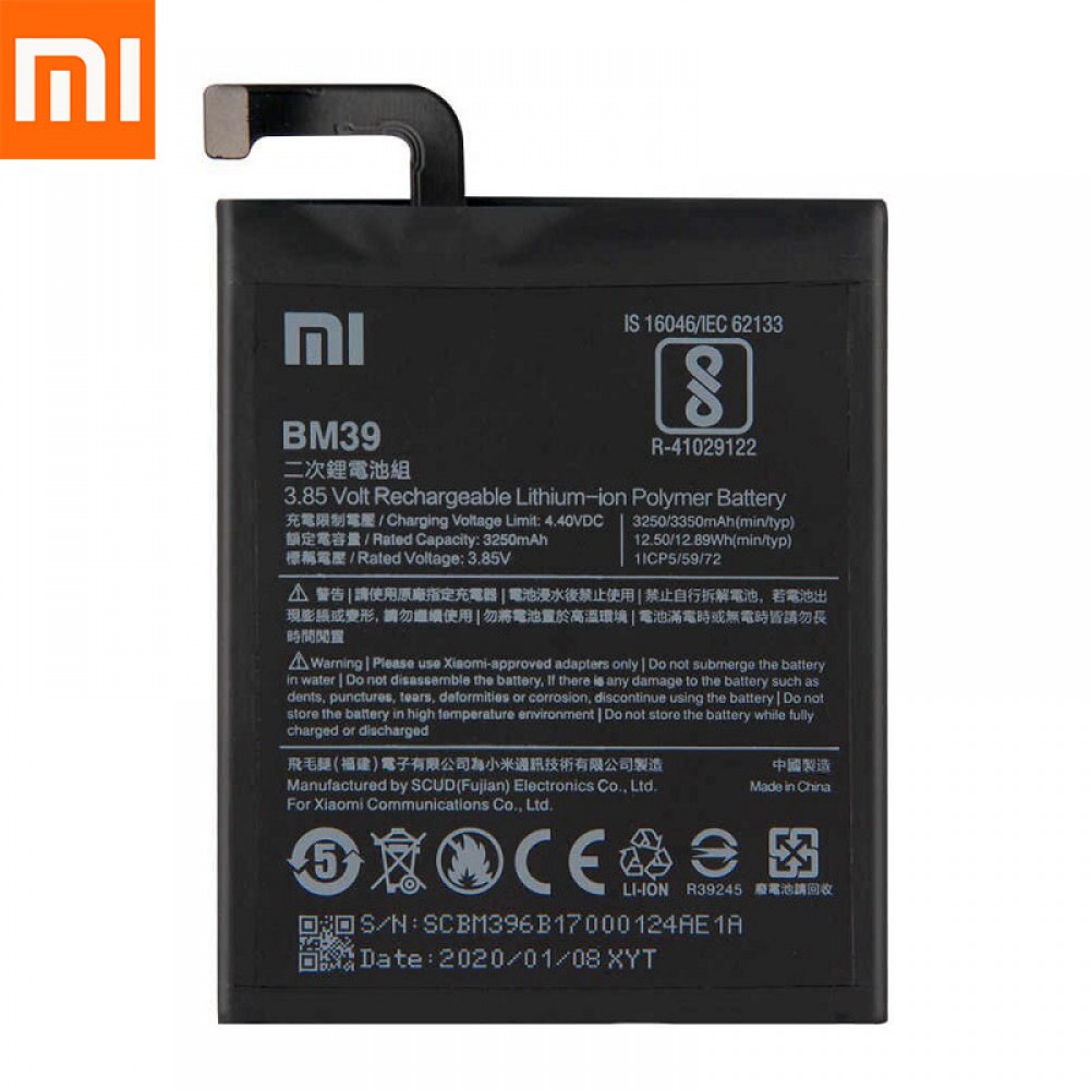Xiaomi Mi 6 Orjinal Batarya