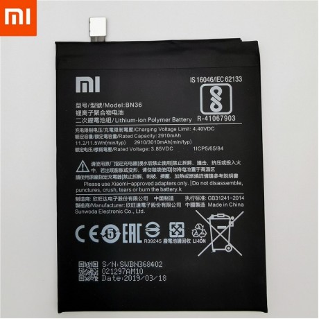 Xiaomi Mi 6x Orjinal Batarya