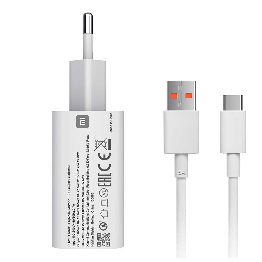 Xiaomi Poco F3 Orjinal USB Type-C Şarj Aleti