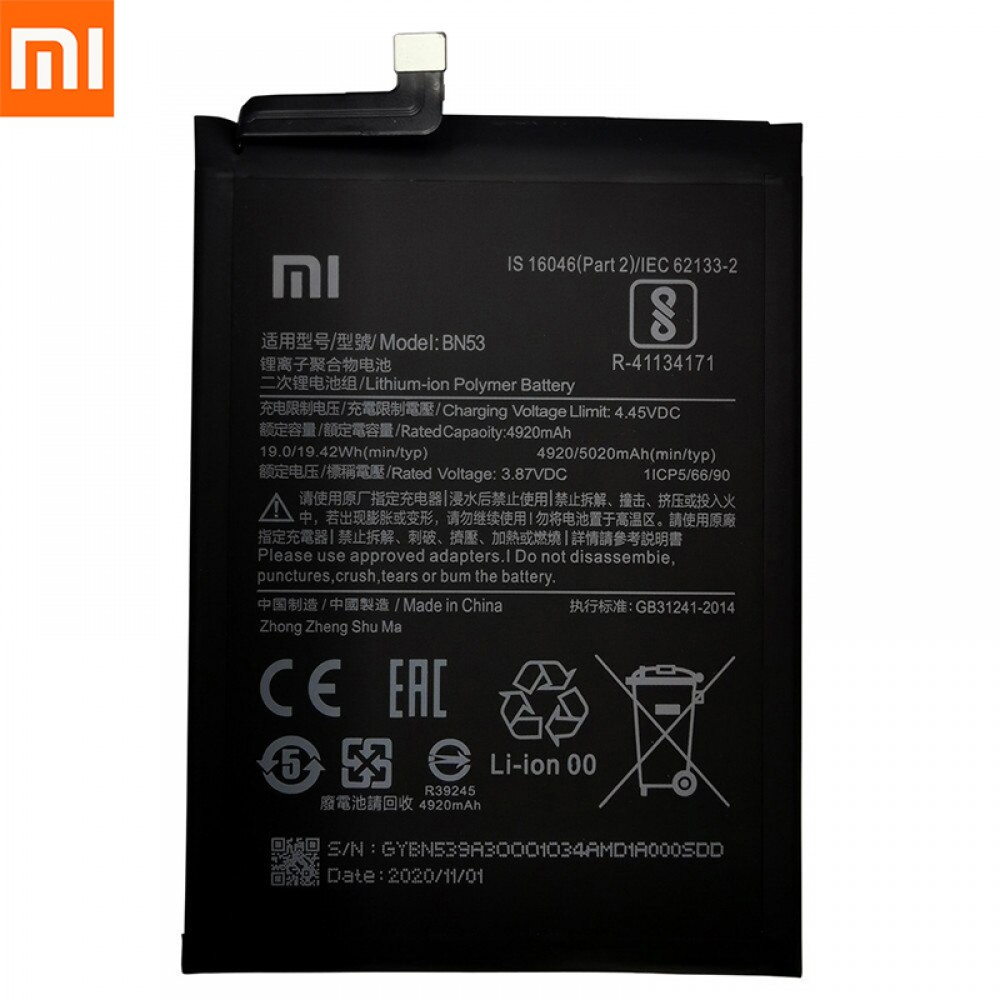 Redmi Note 9 Pro Orjinal Batarya