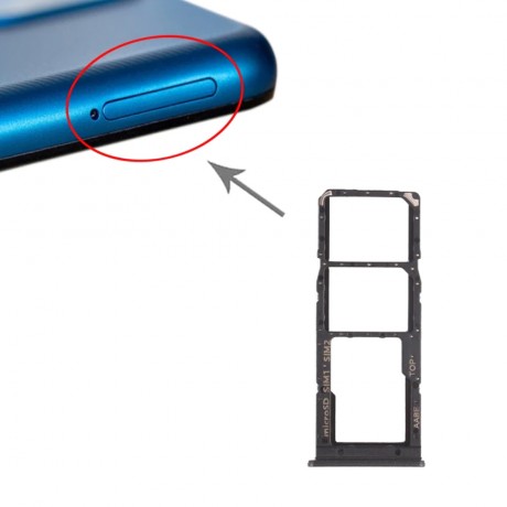Samsung A12 Sim ve MMC Kart Tepsisi