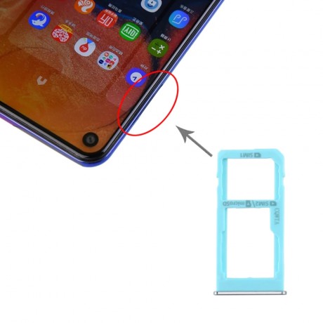 Samsung A60 Sim ve MMC Kart Tepsisi