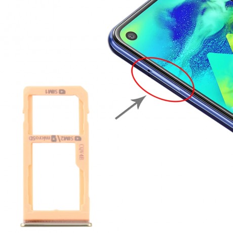 Samsung M40 Sim ve MMC Kart Tepsisi