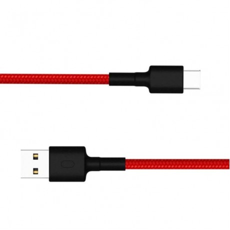 Xiaomi Type-C Örgülü Kırmızı Şarj Kablosu